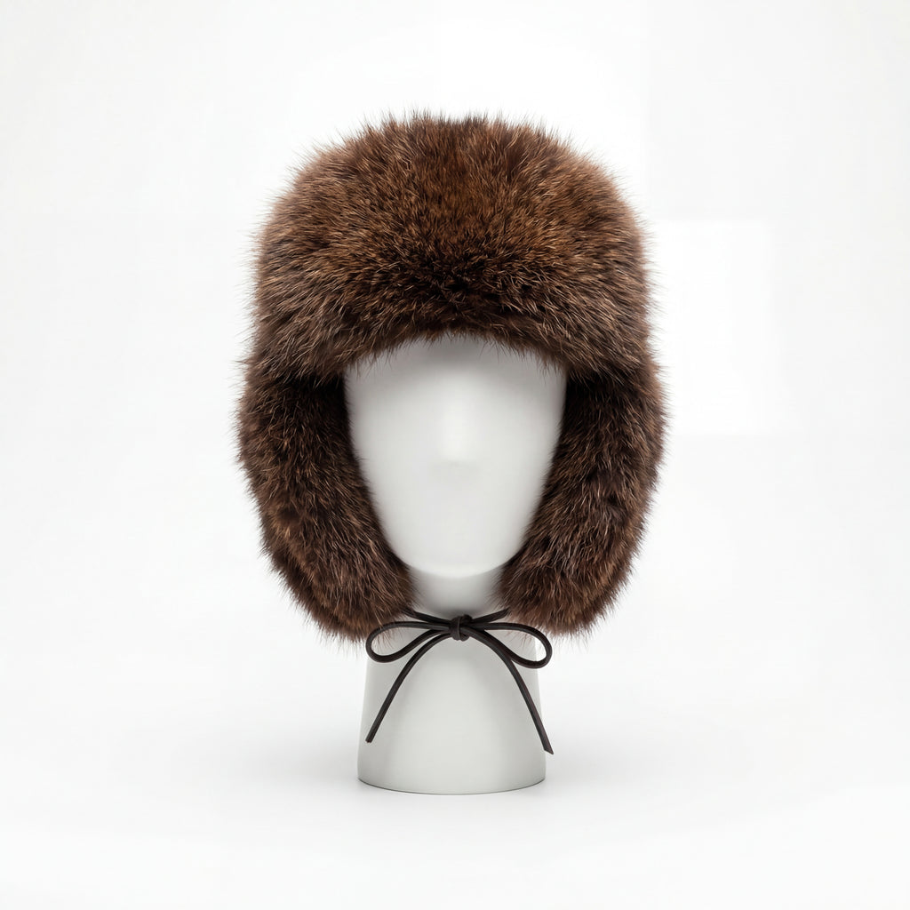 Northern Classics Trooper Style Beaver Fur Hat