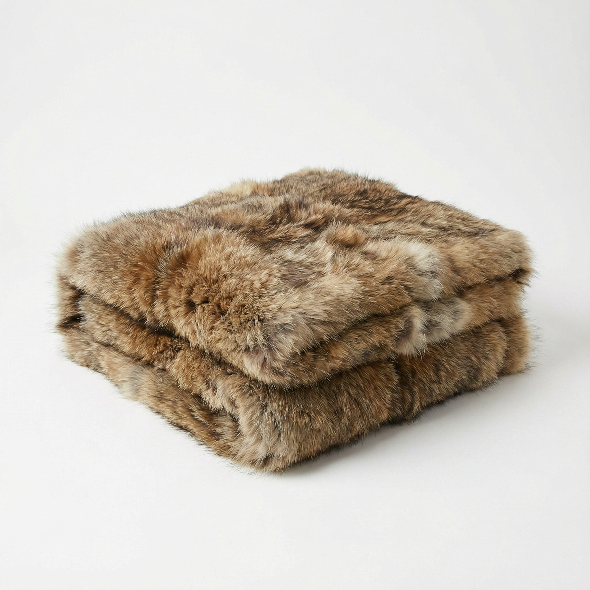 Northern Classics Coyote Fur Throw