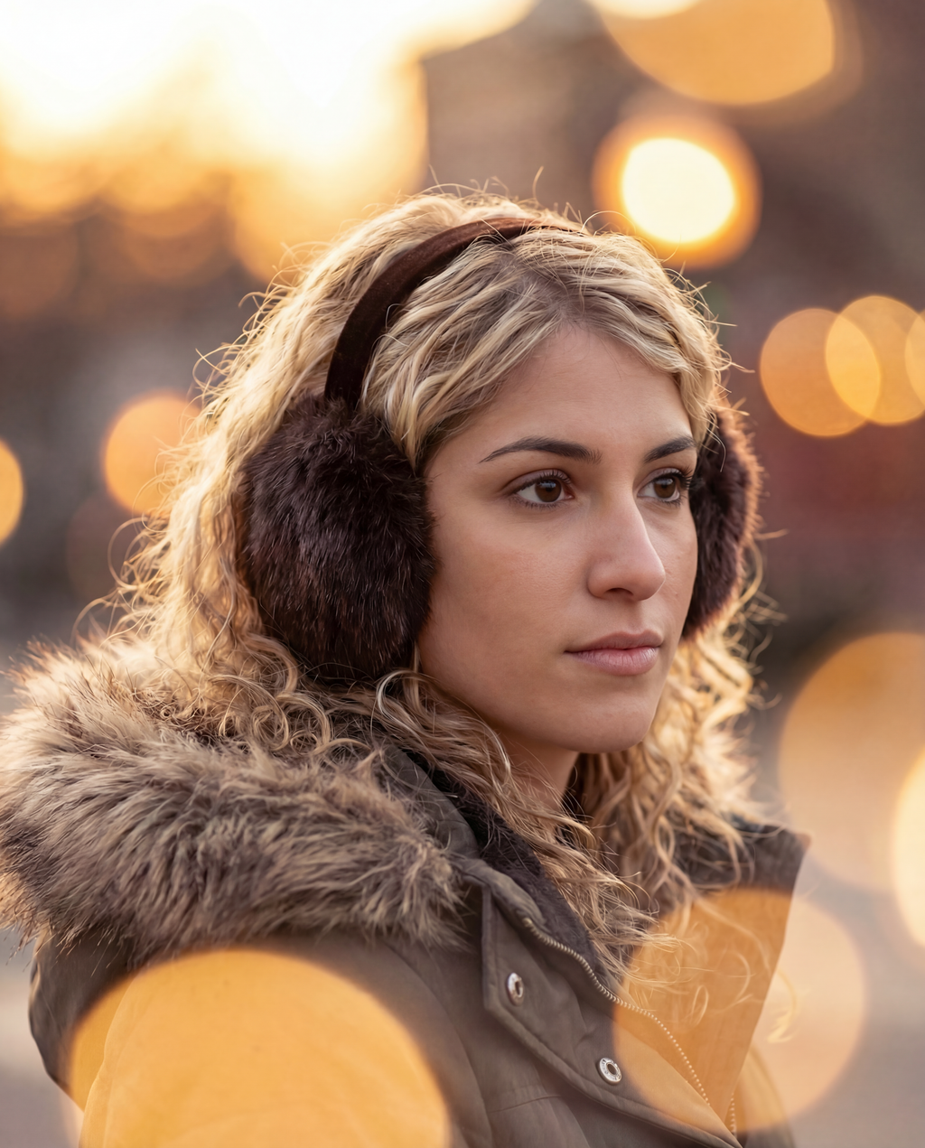 Northern Classics Beaver Fur Earmuffs