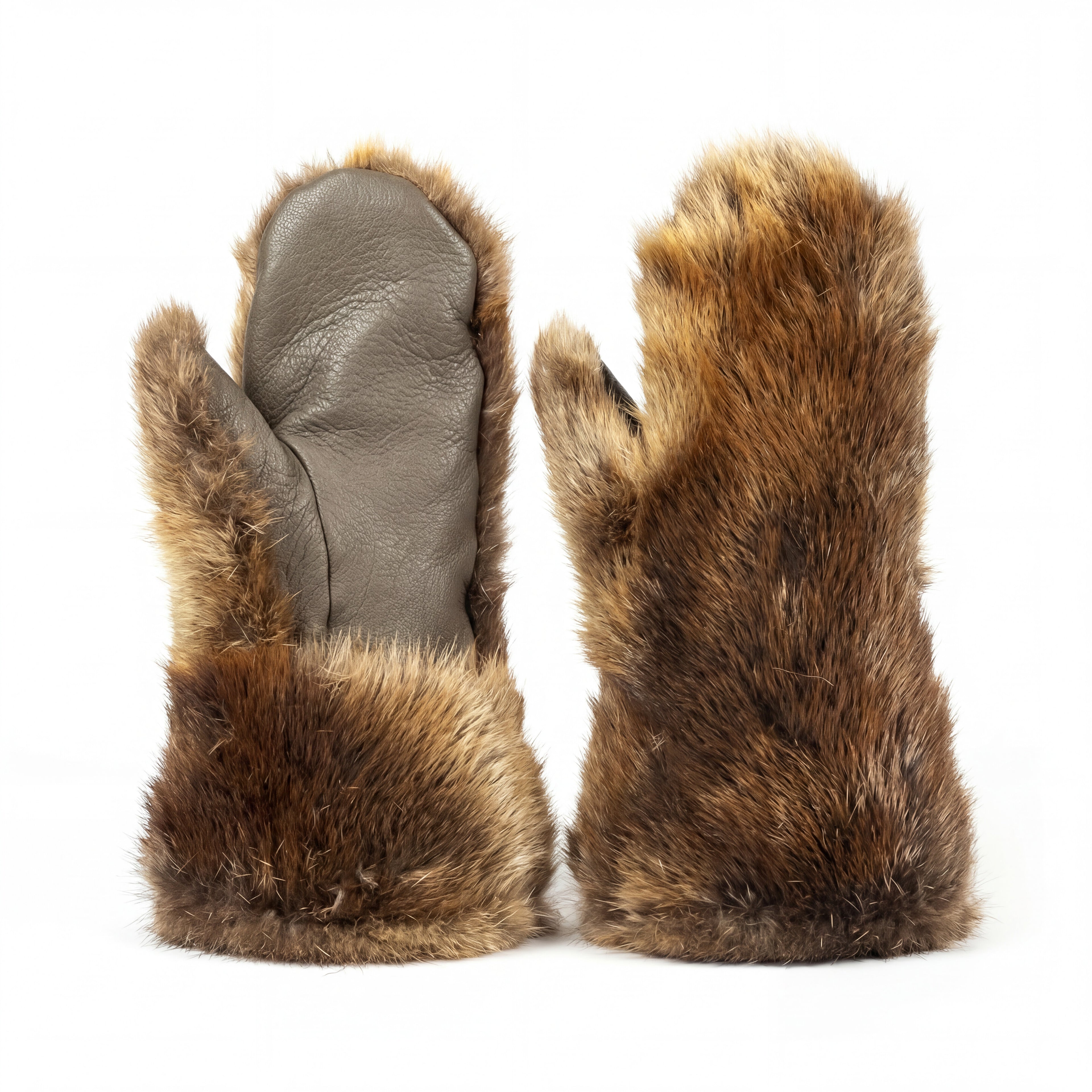 Northern Classics Men's Beaver Fur Mittens
