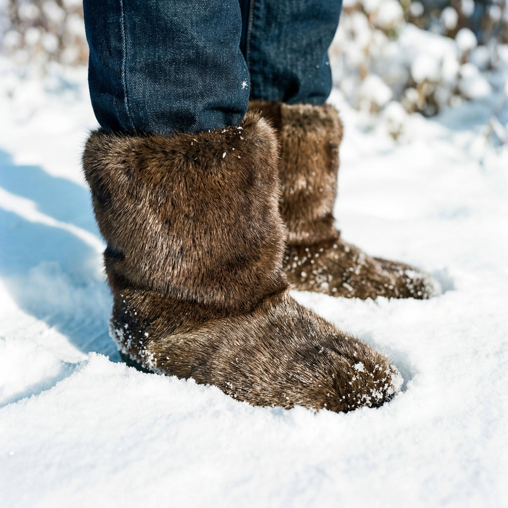 Northern Classics Otter Fur Booties