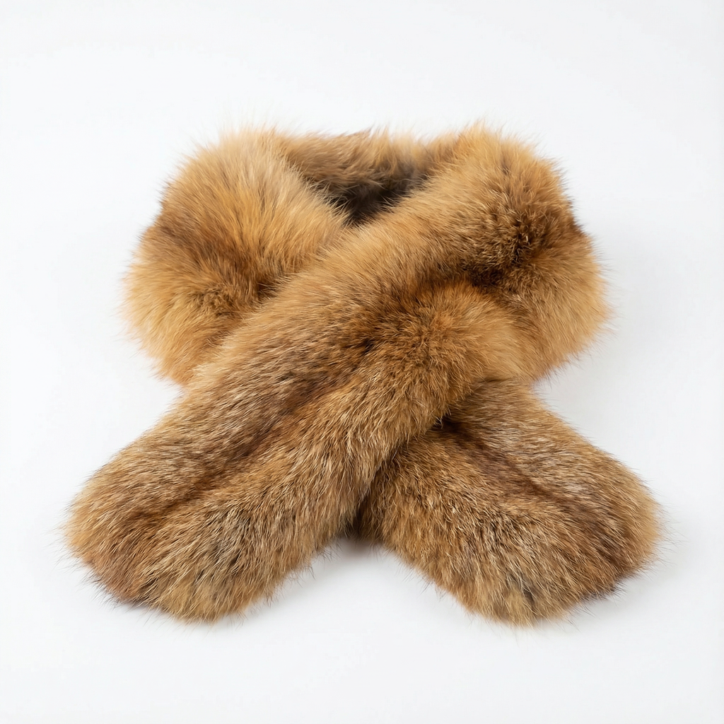 Northern Classics Red Fox Fur Scarf