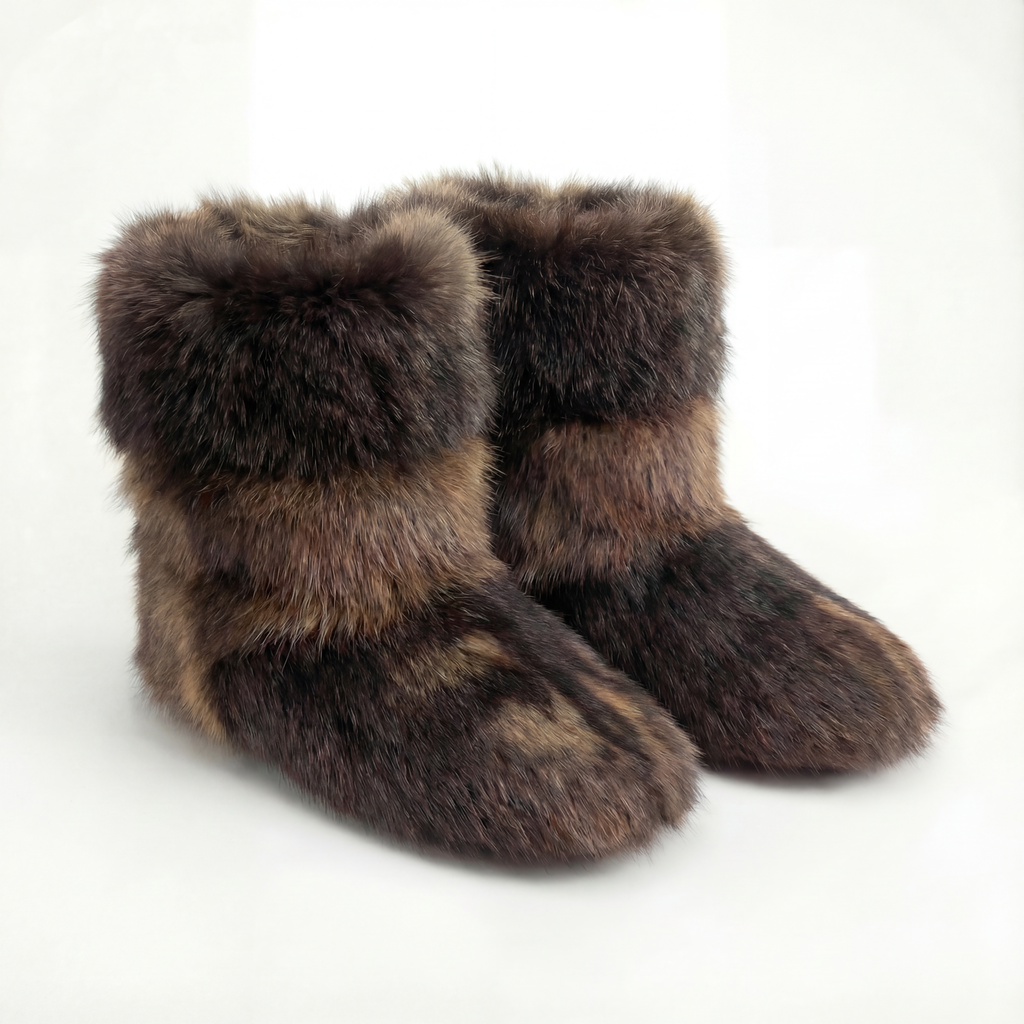 Northern Classics Beaver Fur Booties