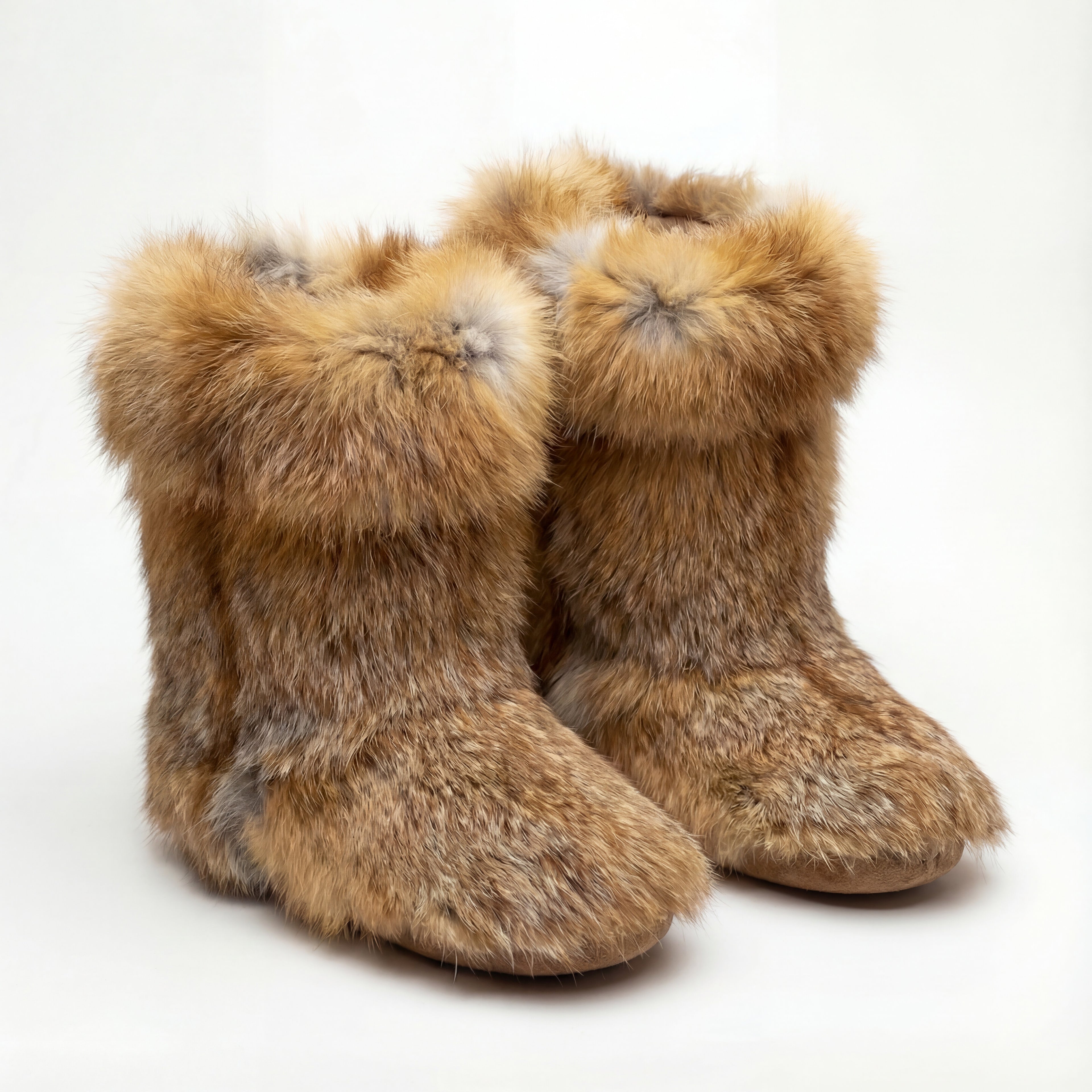 Northern Classics Red Fox Fur Booties