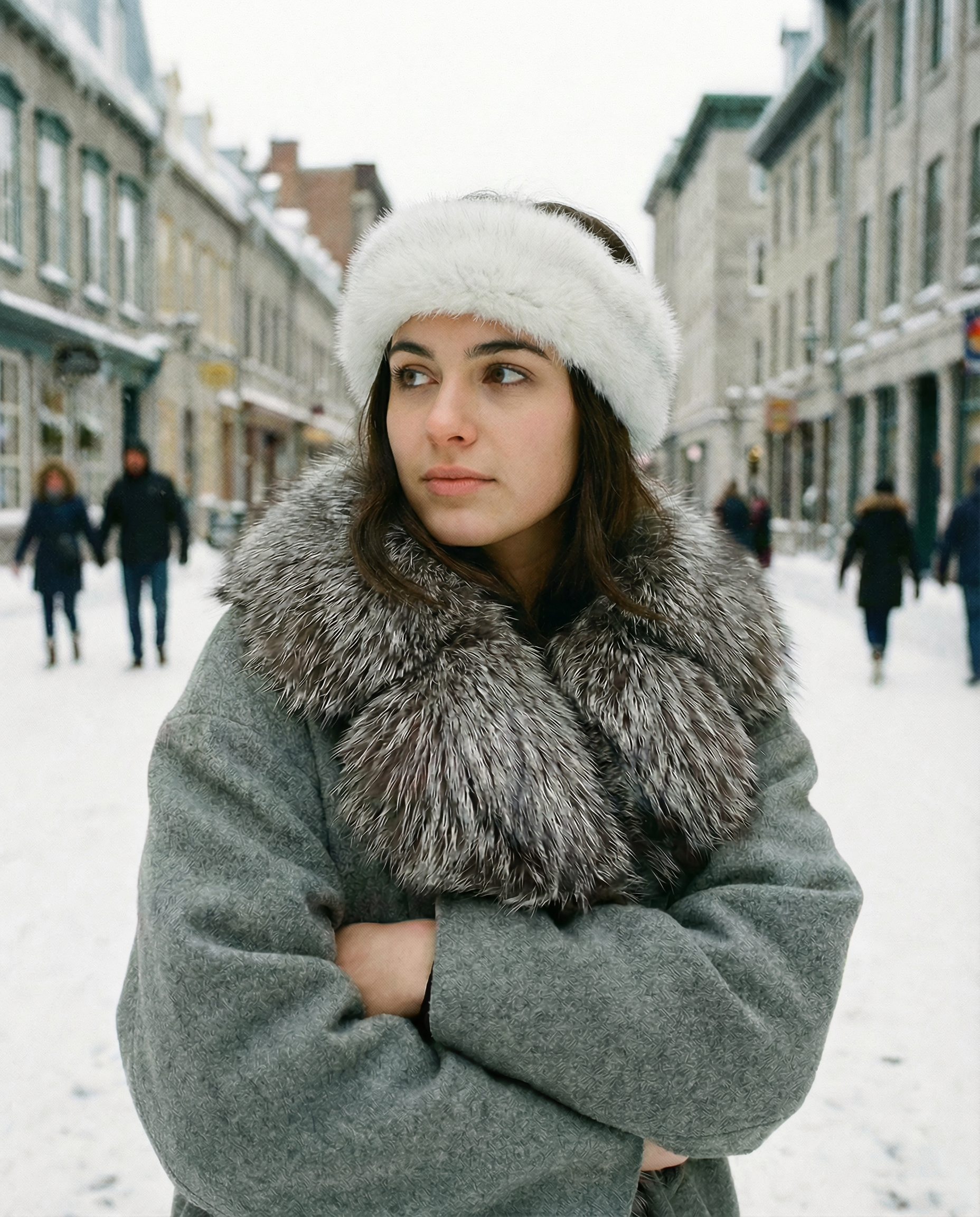 Northern Classics Arctic Fox Fur Headband