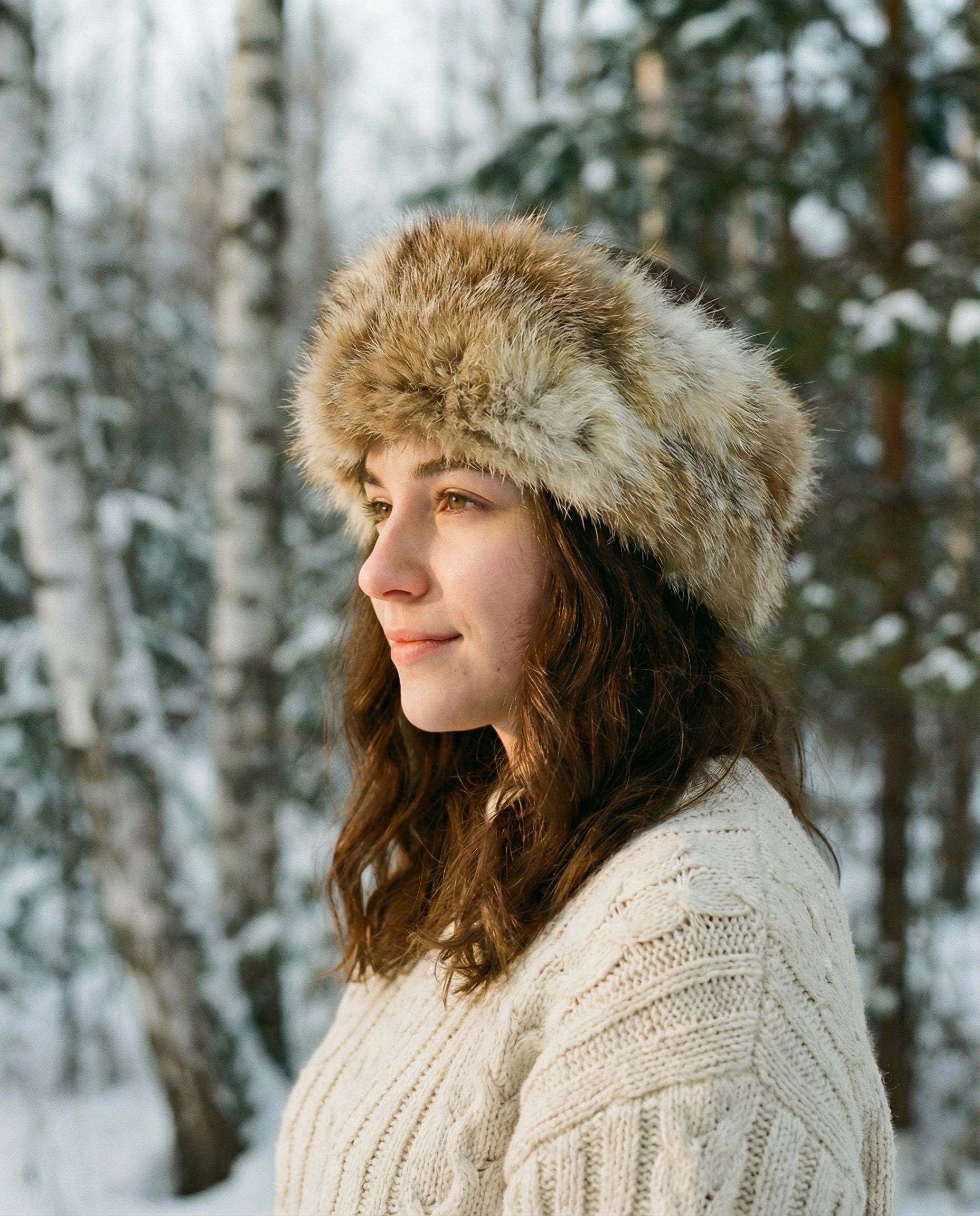Northern Classics Badger Fur Headband