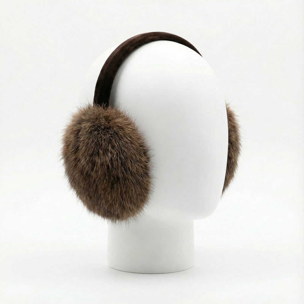 Northern Classics Beaver Fur Earmuffs