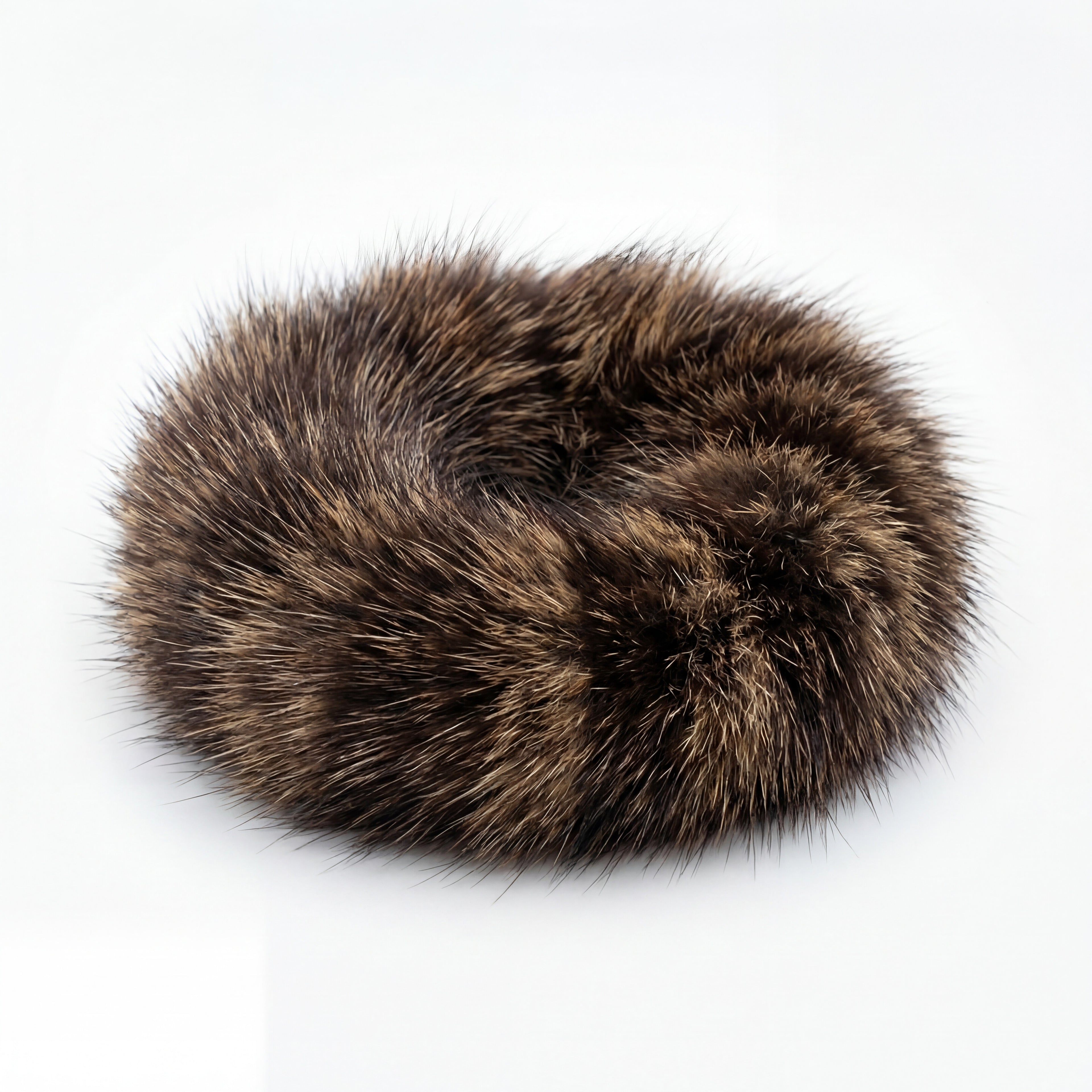 Northern Classics Beaver Fur Scrunchie