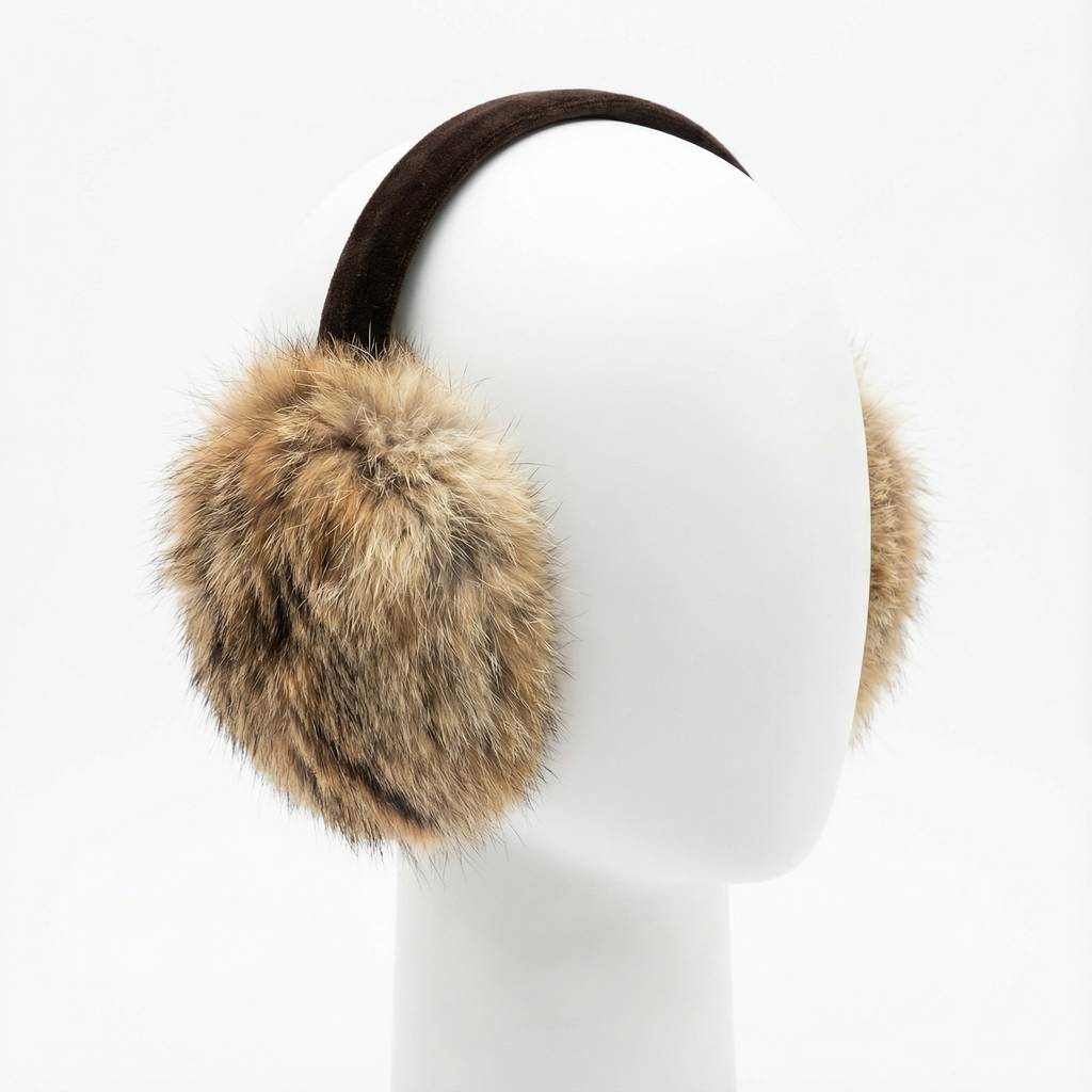 Northern Classics Bobcat Fur Earmuffs