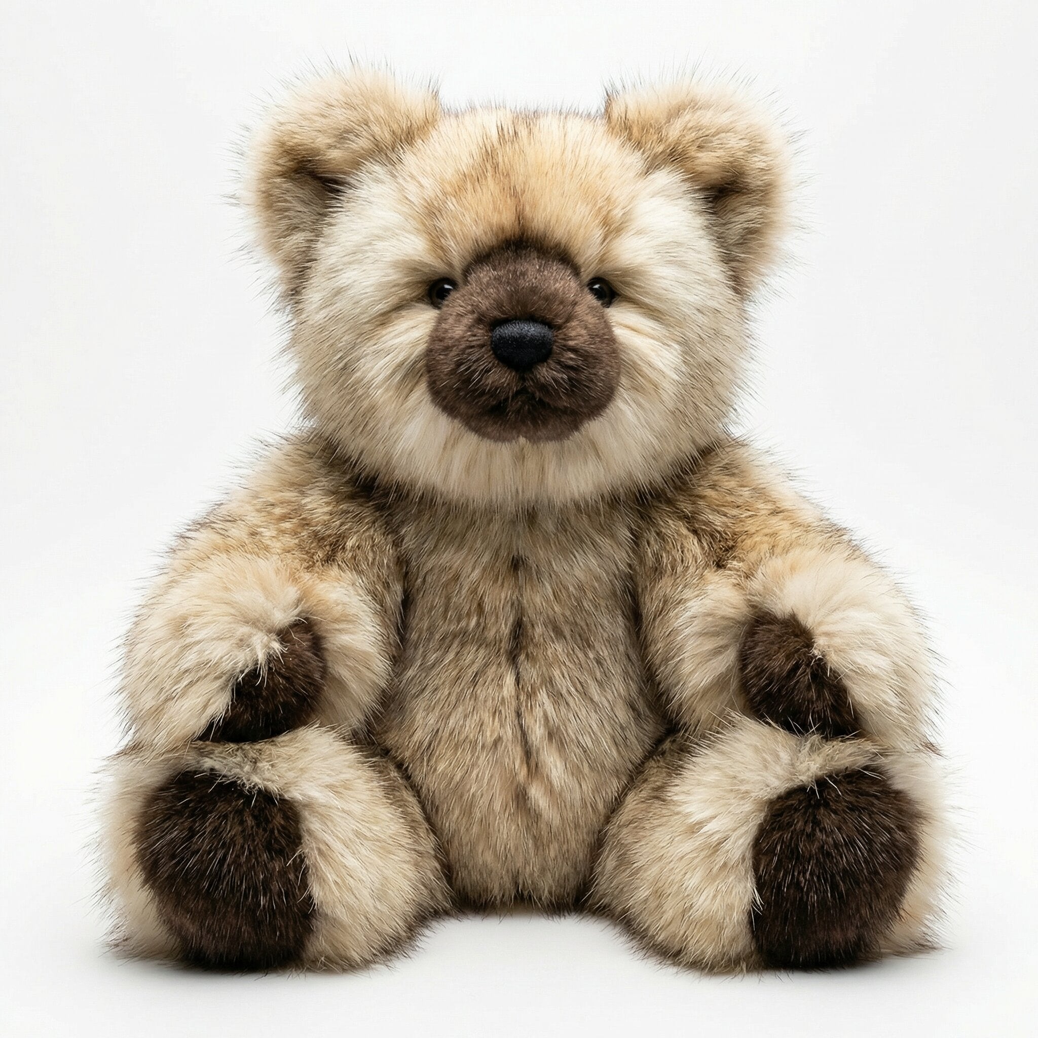 Northern Classics Coyote Fur Teddy Bears