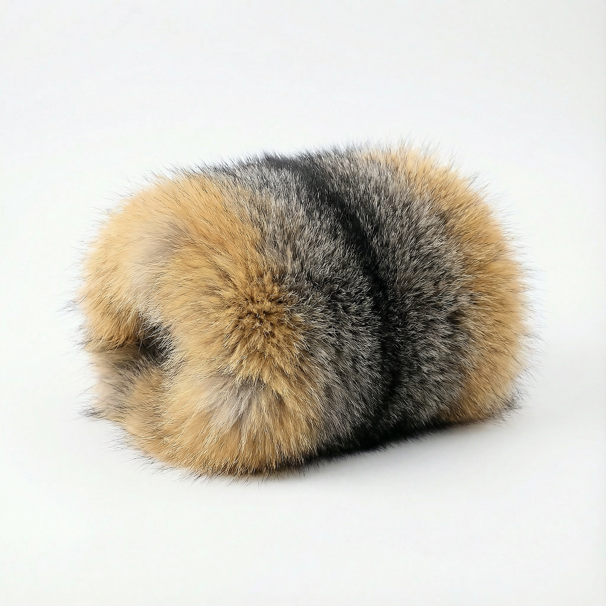 Northern Classics Grey Fox Fur Hand Muffs