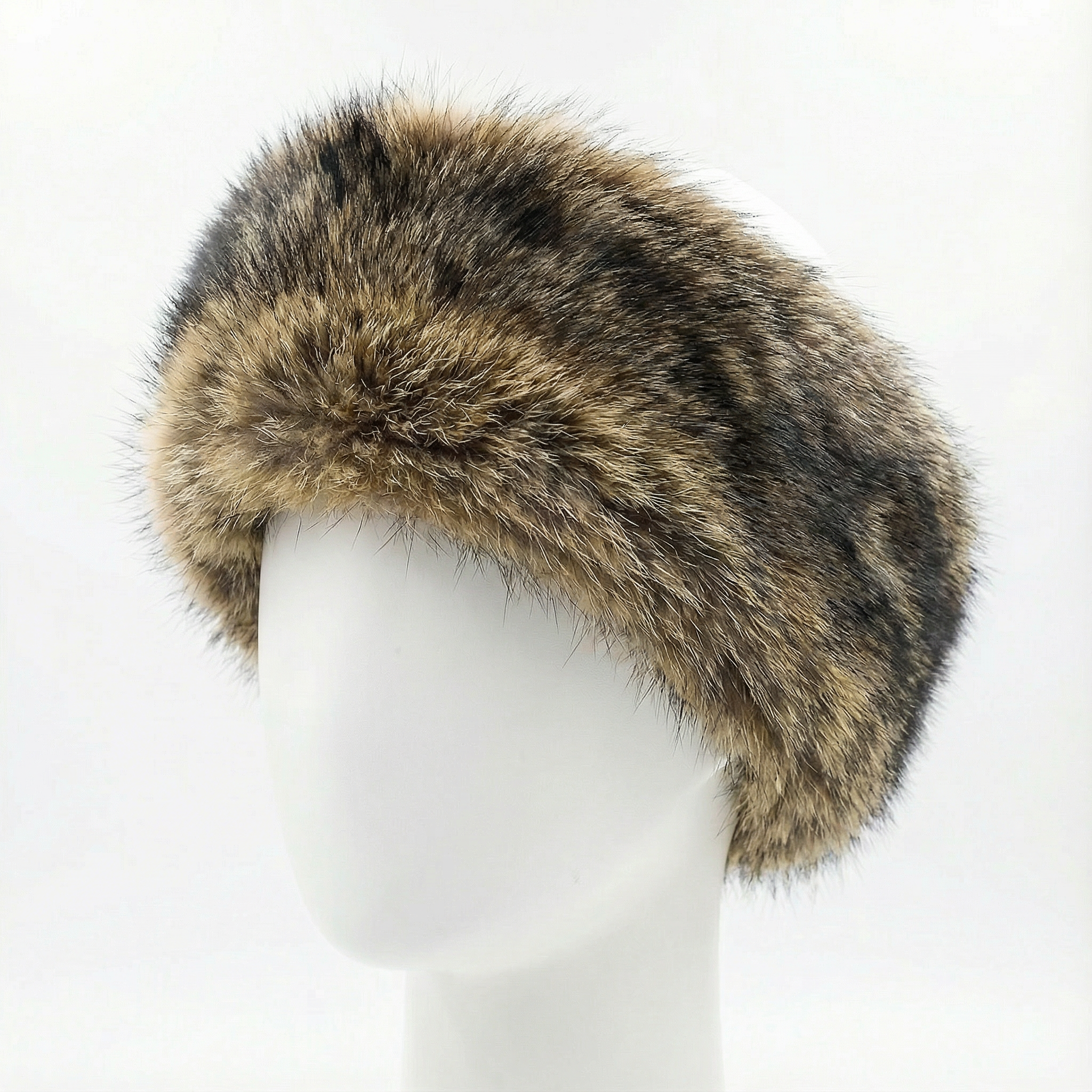 Northern Classics Grey Fox Fur Headband
