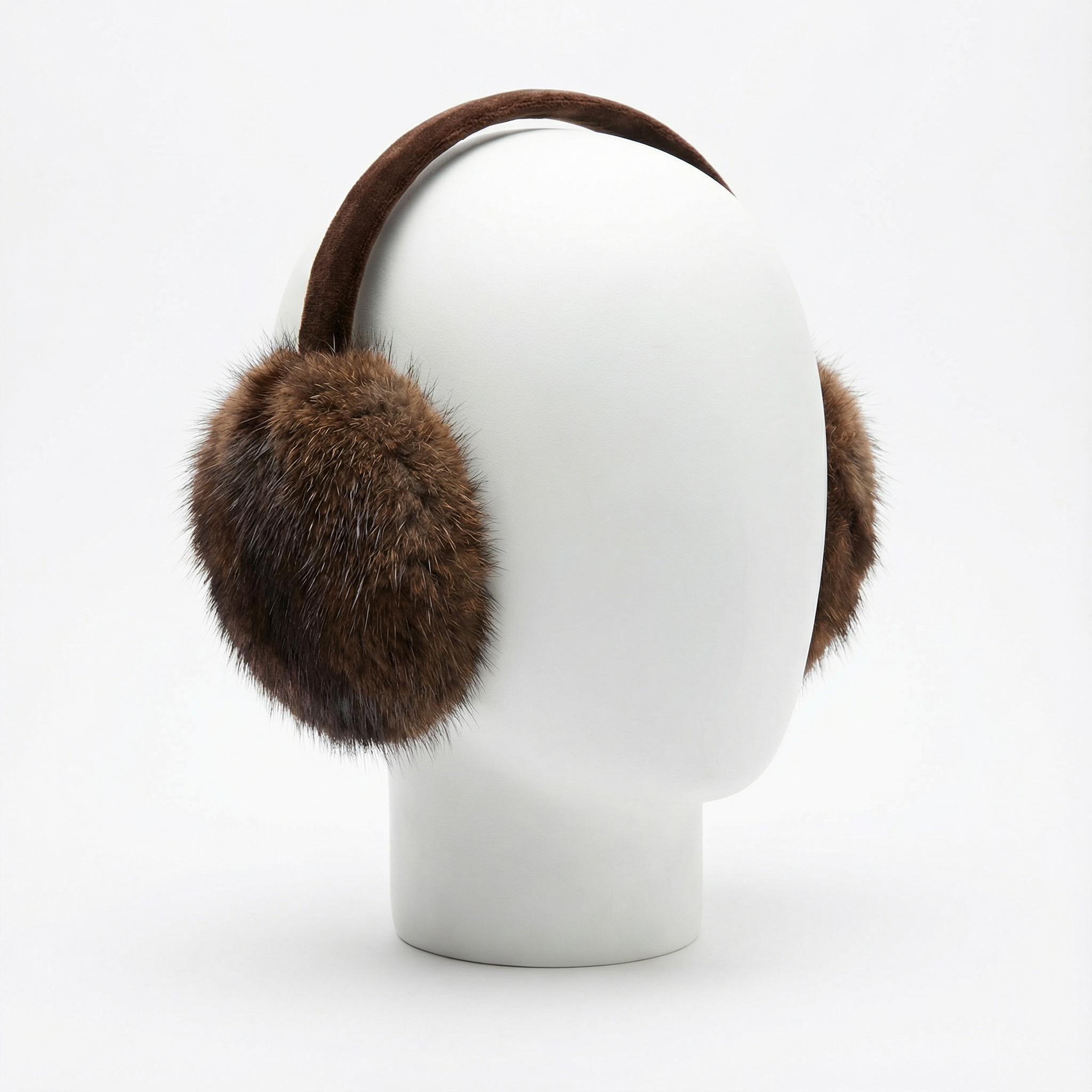 Northern Classics Muskrat Fur Earmuffs