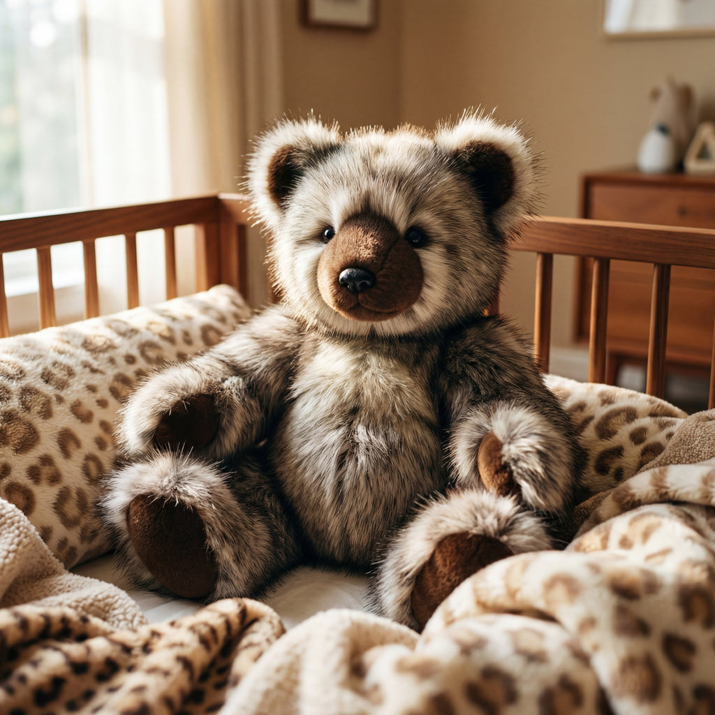 oppossum fur teddy bear