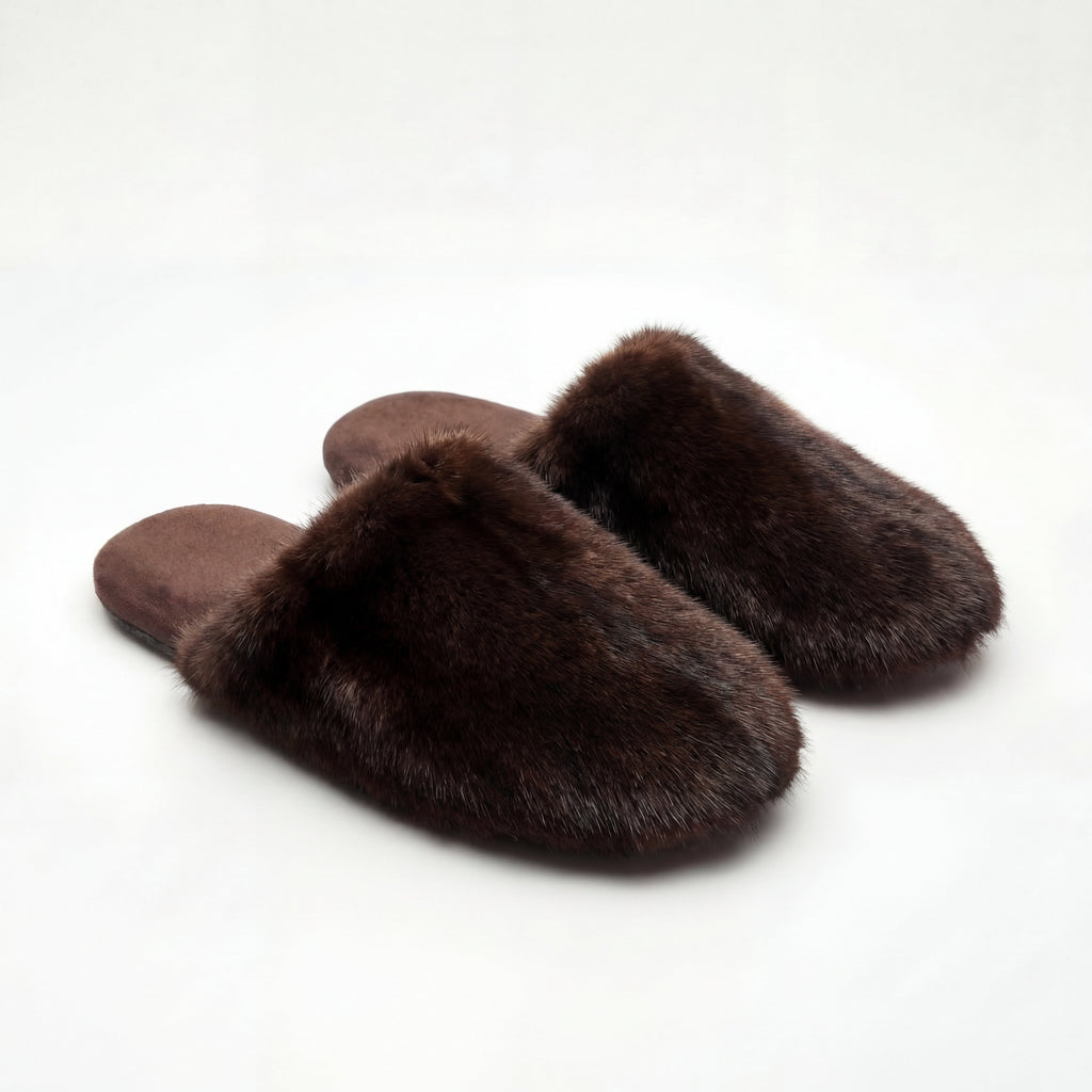 Northern Classics Otter Fur Slippers
