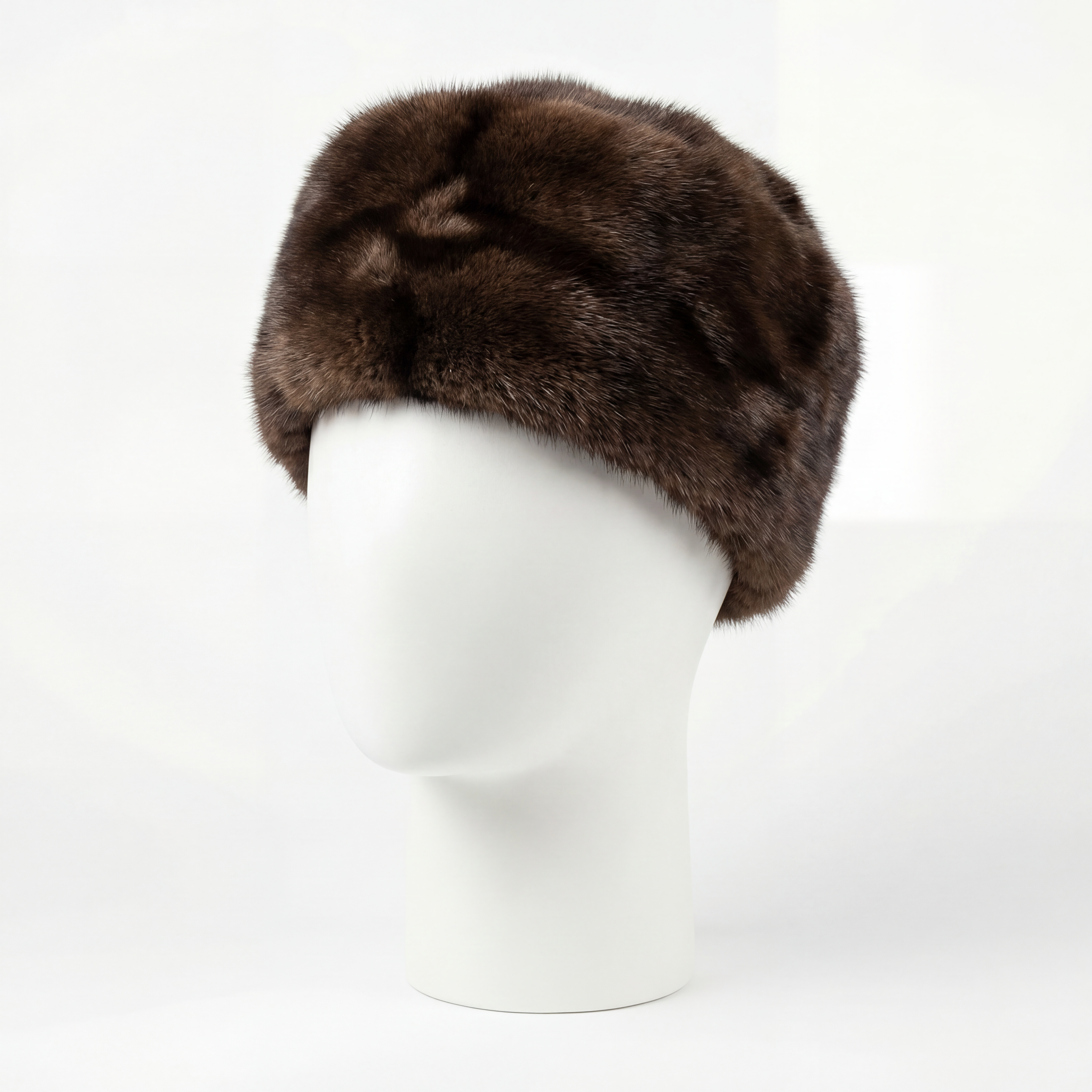 Northern Classics Pillbox Style Otter Fur Hat