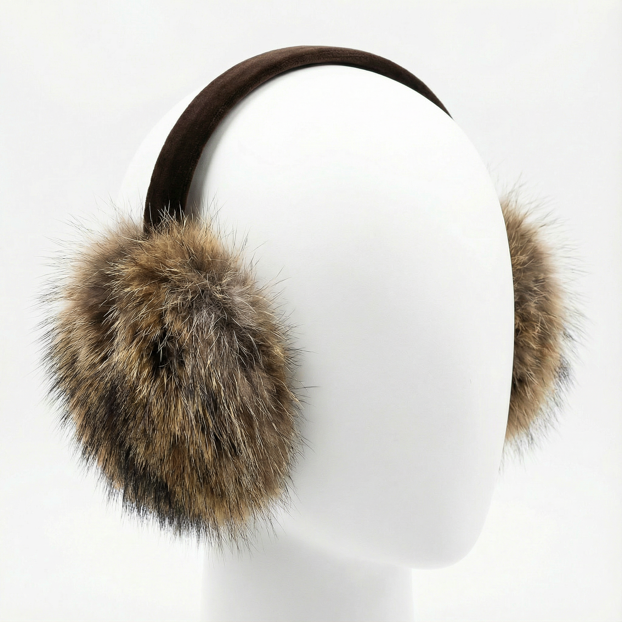 Northern Classics Raccoon Fur Earmuffs