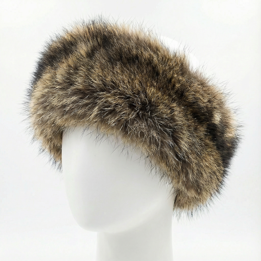 Northern Classics Raccoon Fur Headband