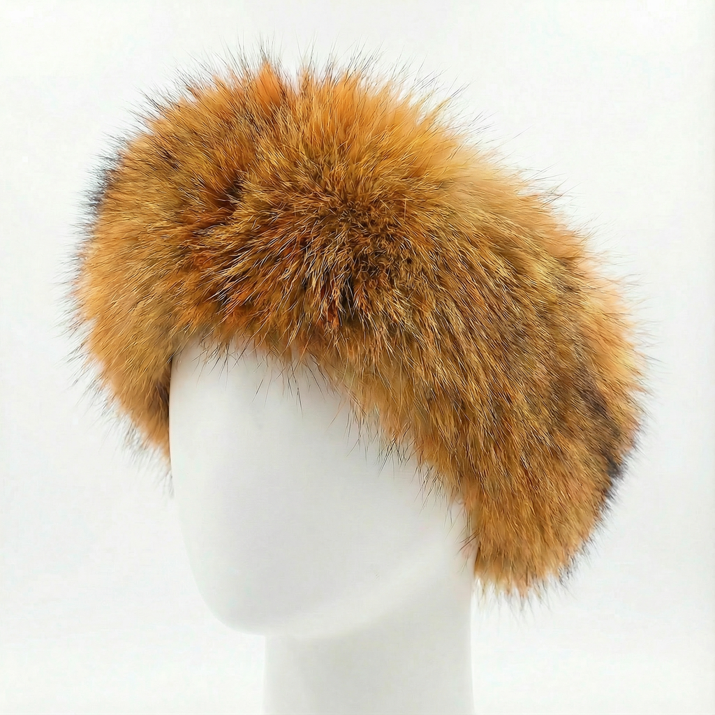 Northern Classics Red Fox Fur Headband
