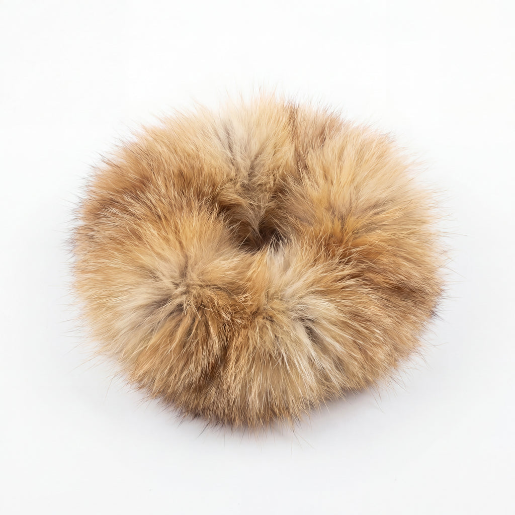 Northern Classics Red Fox Fur Scrunchie