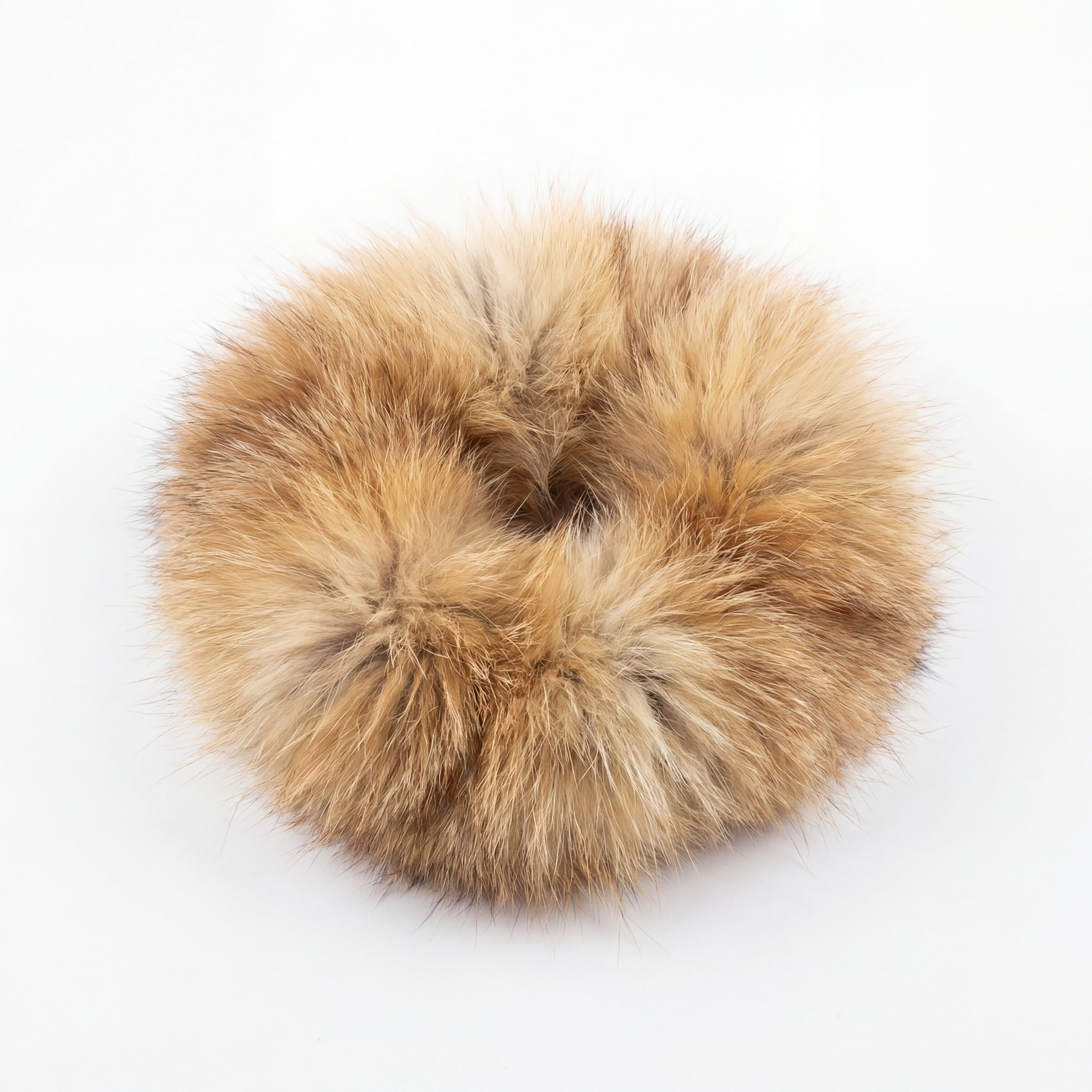 Northern Classics Red Fox Fur Scrunchie