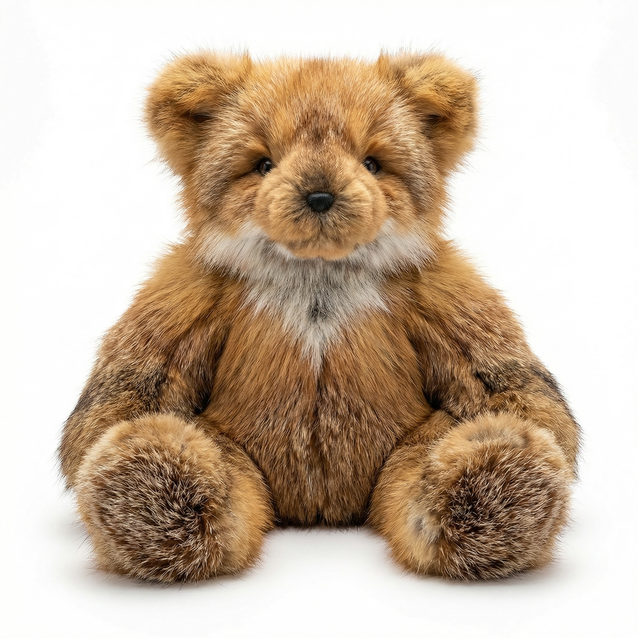 Northern Classics Red Fox Fur Teddy Bears