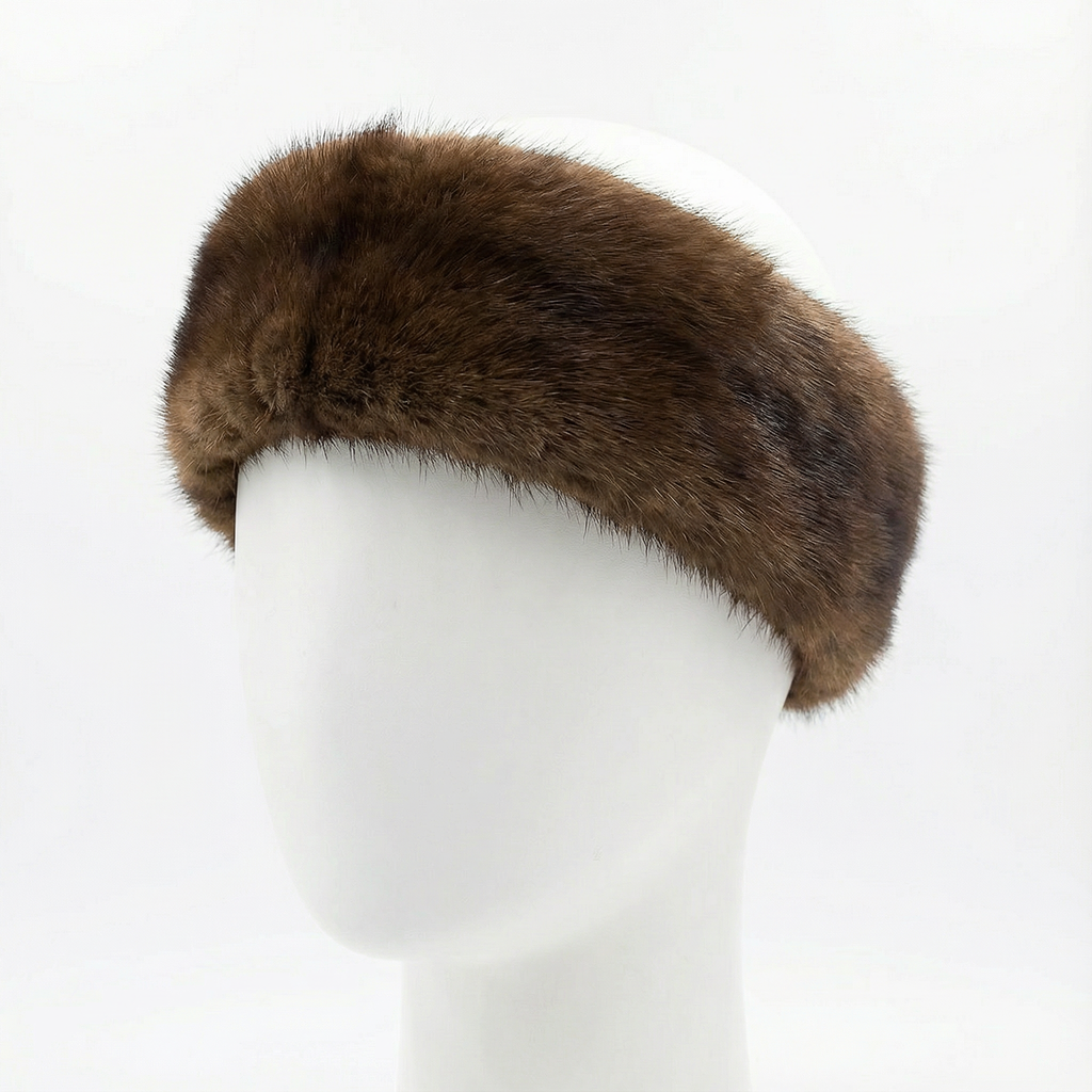 Northern Classics Wild Mink Fur Headband