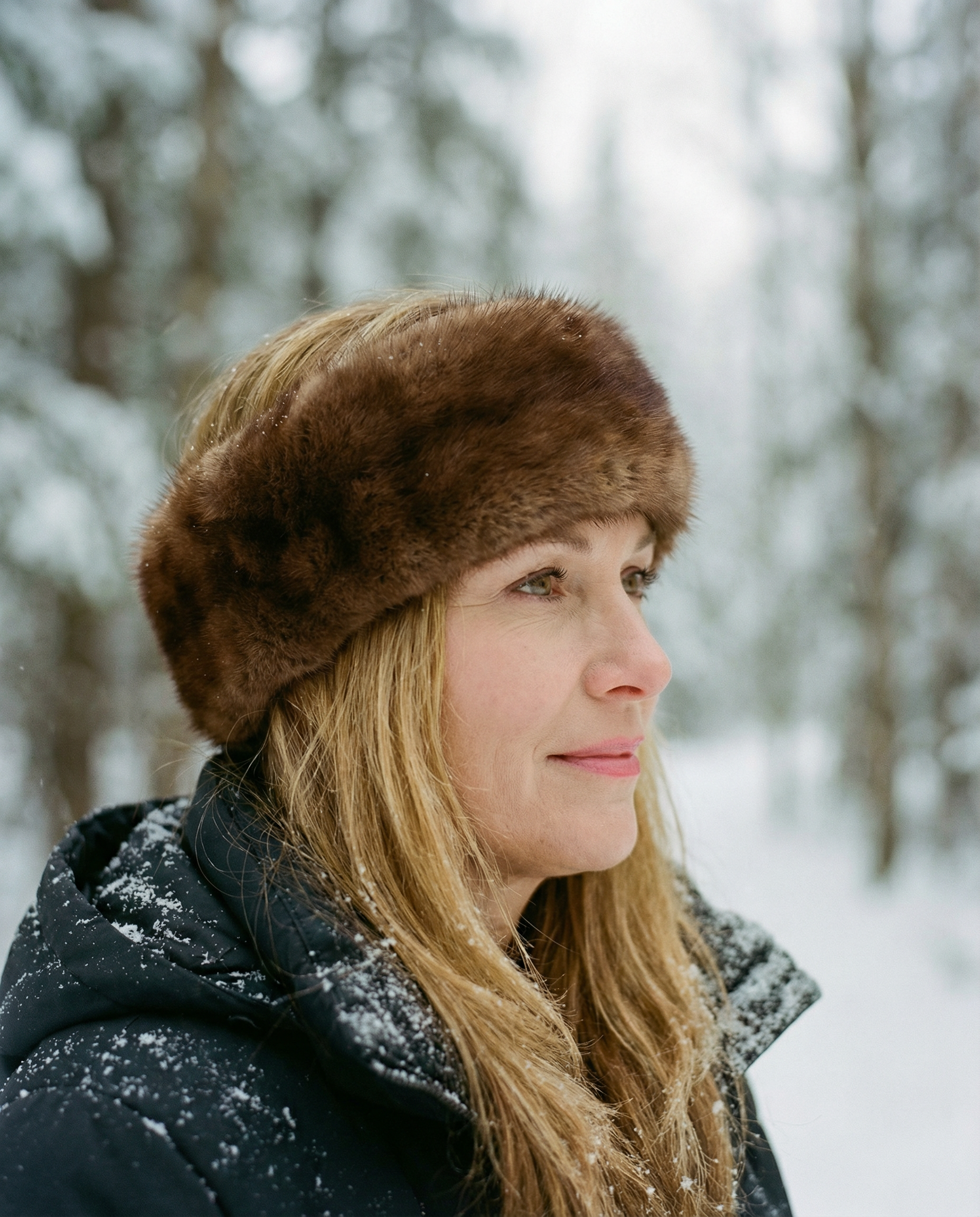 Northern Classics Wild Mink Fur Headband