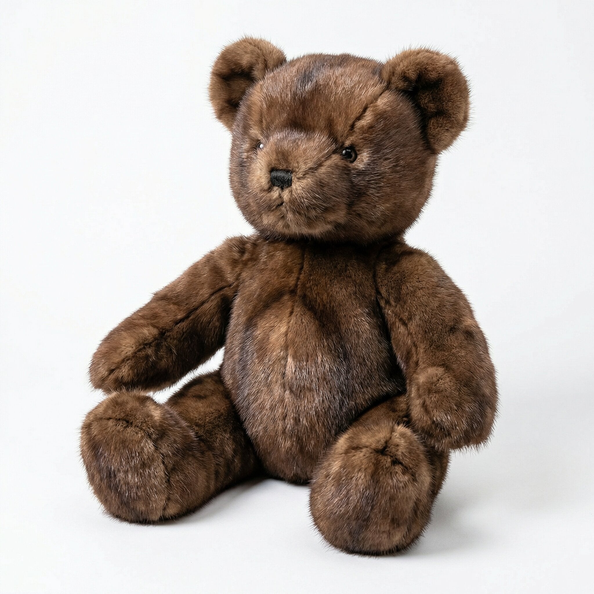 Northern Classics Wild Mink Fur Teddy Bears