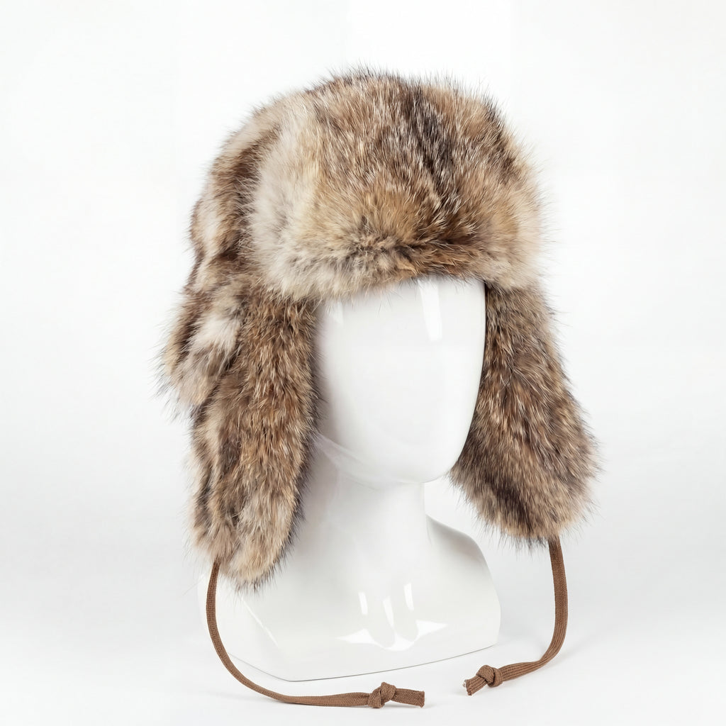 Northern Classics Trooper Style Opossum Fur Hat