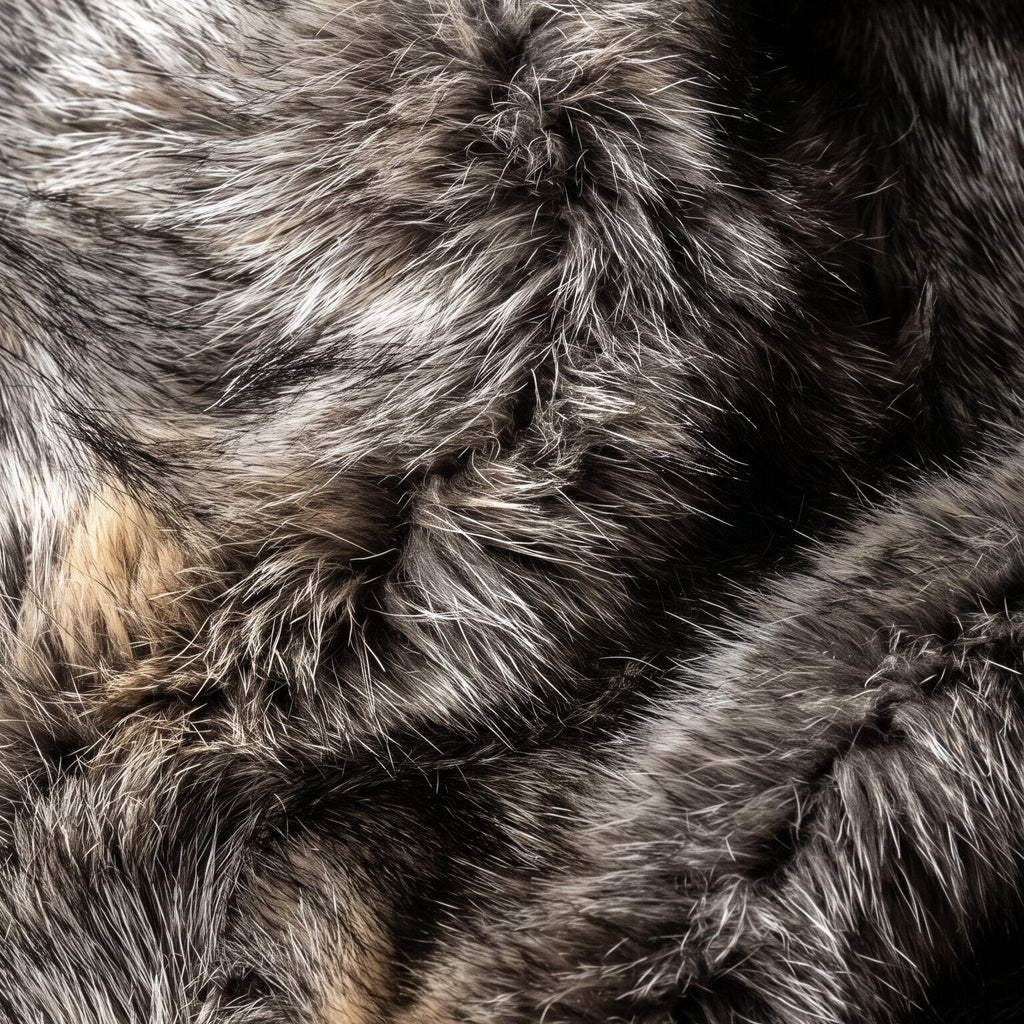 Northern Classics Raccoon Fur Throw