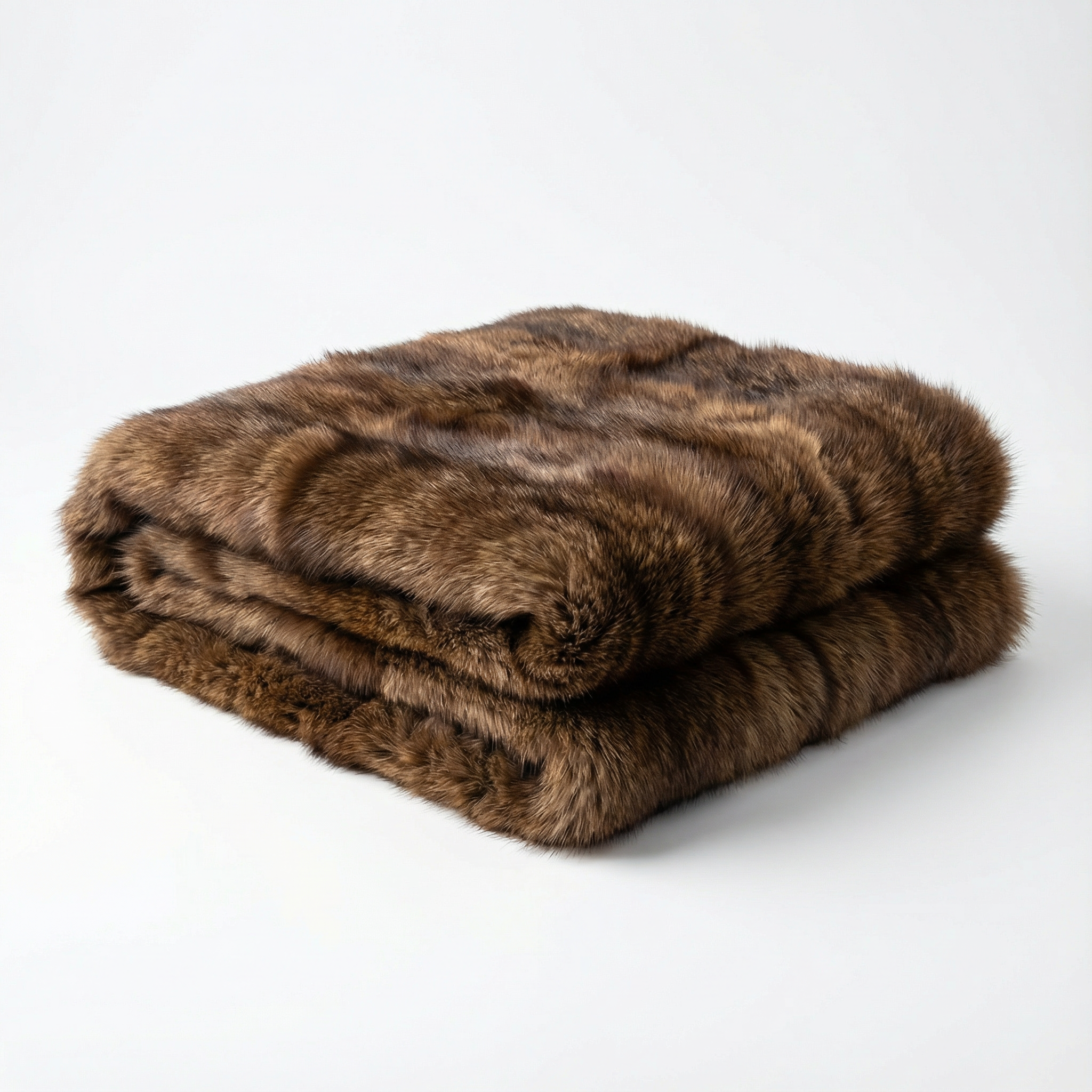 Northern Classics Beaver Fur Throw