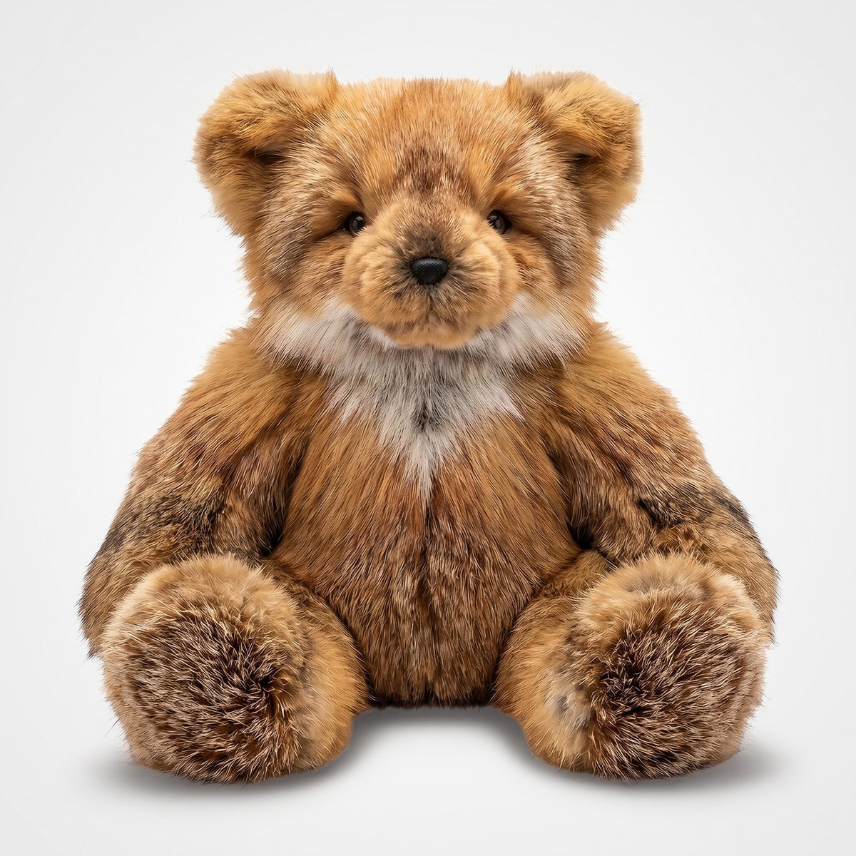 Northern Classics Red Fox Fur Teddy Bears