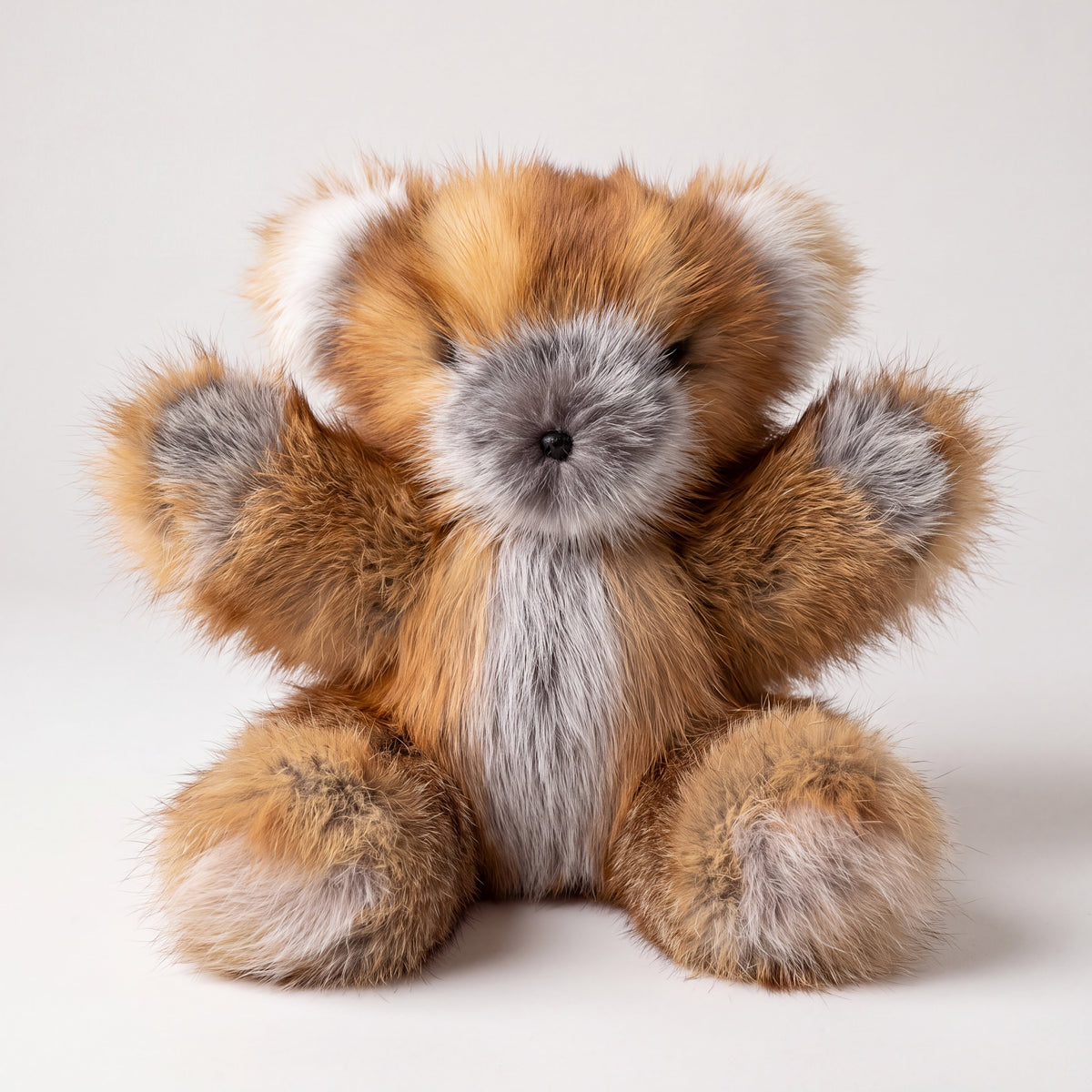 Northern Classics Red Fox Fur Teddy Bears
