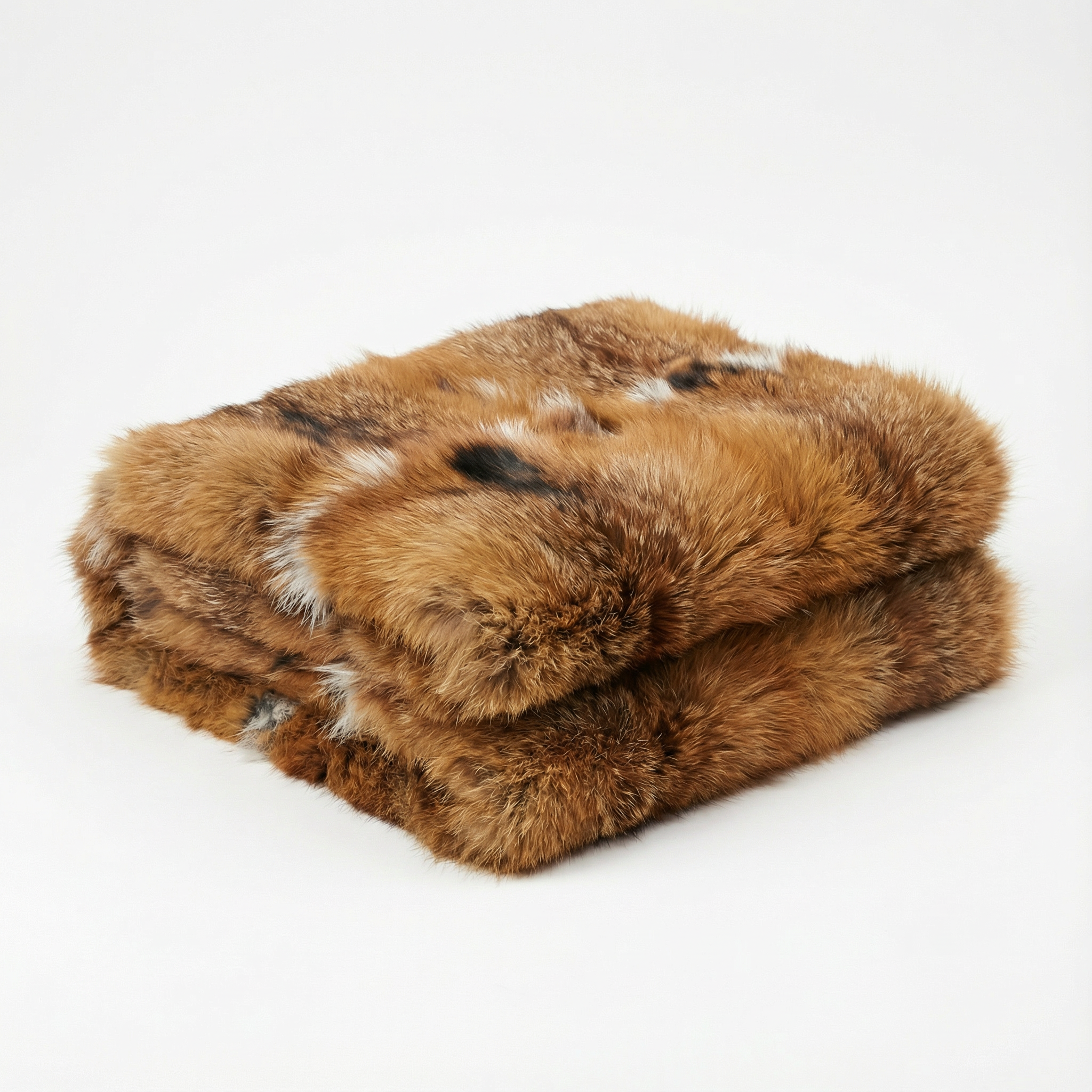 Northern Classics Red Fox Fur Throw